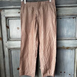 Marni Warm Beige Cropped Pants Size 38